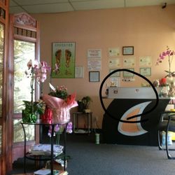 Golden Angel Foot Reflexology - Shows the logo for Credit Card.