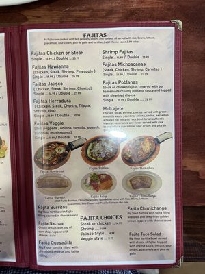 Menu photo 1 El Tapatio Mexican Restaurant Chattanooga, TN