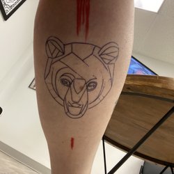 Red Maple Tattoo - Tattoo Outline