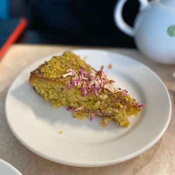 The Blue Bears - Pistachio cake with rose petals - Bakeries Near Me - Princeton, New Jersey The Blue Bears - Pistachio cake with rose petals - Bakeries Near Me - Princeton, New Jersey
