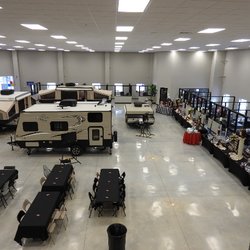 Double D's Bbq Catering - 60 foot buffet for 400 guests. Giant Recreation World RV. Ribbon Cutting Event.