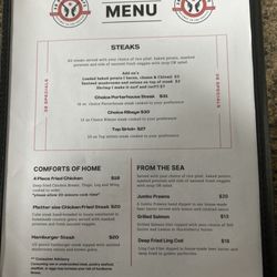 38 Special Cafe - Menu