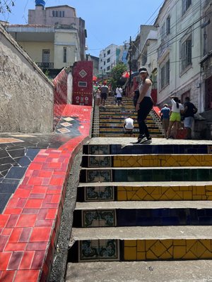 Escadaria Selarón by null