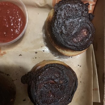 Blaze Pizza - Garlic knots. Burnt to a crisp. I mean, why would you give these to your guests? - Pizza Near Me - South Pasadena, California Blaze Pizza - Garlic knots. Burnt to a crisp. I mean, why would you give these to your guests? - Pizza Near Me - South Pasadena, California