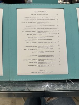 Menu photo 7 Tiffany's Blue Box Cafe New York, NY