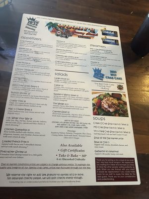 Menu photo 5 Woody's Dewey Beach Dewey Beach, DE Menu photo 5 Woody's Dewey Beach Dewey Beach, DE