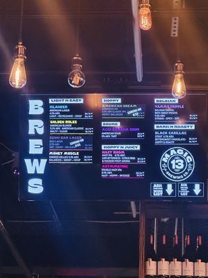 Menu photo 3 Magic 13 Brewing Miami, FL