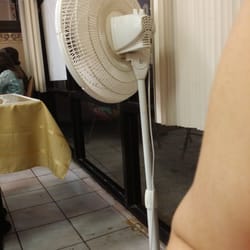 Bundo Khan - Guess the A/C is broken.