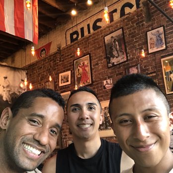 Parada 22 - Visiting with friends.... - Latin American Near Me - San Francisco, California