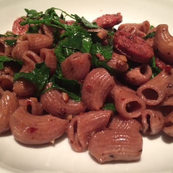 Cucina 24 - Red Wine Rigatoni with Spicy Sausage - Italian Near Me - Asheville, North Carolina