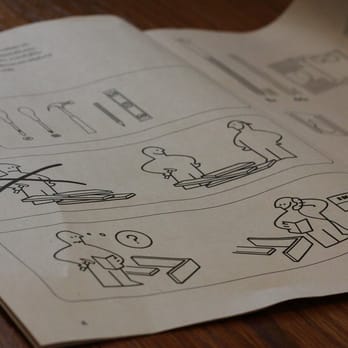 IKEA - Construct like an Egyptian....free pictogram instructions included with every purchase! - Home Decor Near Me - Charlotte, North Carolina