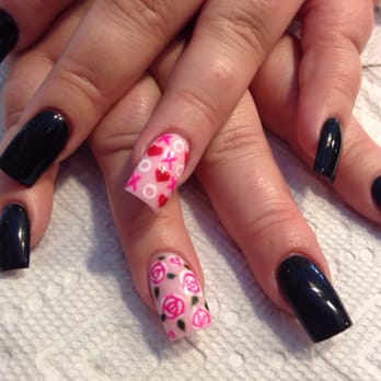 Venetian Nail Spa Cinco Ranch - David is amazing! Hand painted! - Nail Salons Near Me - Katy, Texas Venetian Nail Spa Cinco Ranch - David is amazing! Hand painted! - Nail Salons Near Me - Katy, Texas