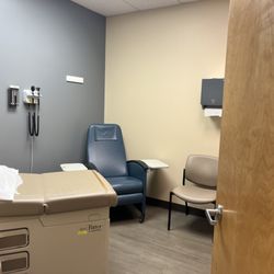 Hometown Urgent Care - Exam room inside Hometown Urgent Care & Occupational Health in Huber Heights, Ohio.