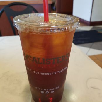 McAlister's Deli - Love their sweet tea.  Grabbing order to go. - Delis Near Me - Louisville, Kentucky