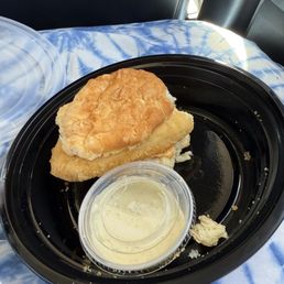 Chicken biscuit.