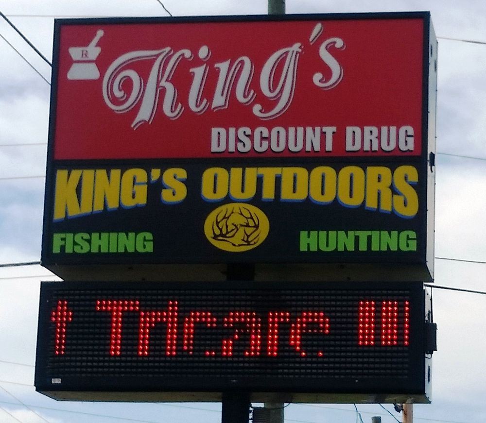 KING’S DISCOUNT DRUGS Updated September 2024 1242 Main St, Chipley