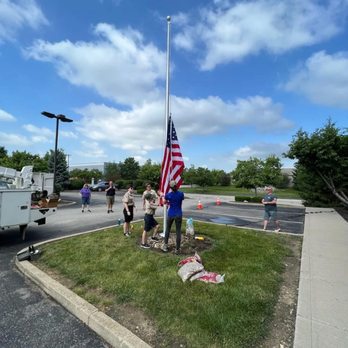 Dean Ballenger Agency - The boy scouts raised the American flag for the first time at our new location. - Home & Rental Insurance Near Me - Westfield, Indiana Dean Ballenger Agency - The boy scouts raised the American flag for the first time at our new location. - Home & Rental Insurance Near Me - Westfield, Indiana