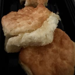 2 of the 3 biscuits we had at home, my grandsons insisted on eating one before their nap. 2 of the 3 biscuits we had at home, my grandsons insisted on eating one before their nap.