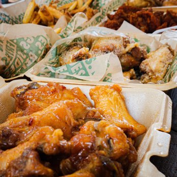 Wingstop - Mango Habanero, Garlic Parmesan, Cajun, Lemon Pepper, Hickory Smoked BBQ - Chicken Wings Near Me - Irvine, California