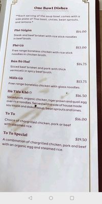 Menu photo 7 CoM Vietnamese Richmond, BC