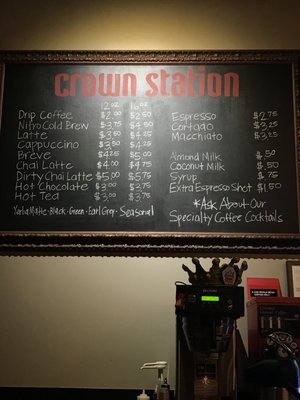Menu photo 2 Crown Station Charlotte, NC