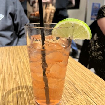 5280 Burger Bar - Special drink menu - strawberry lemonade - Burgers Near Me - Denver, Colorado