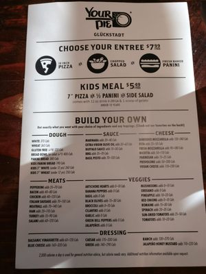 Menu photo 2 Your Pie Canton, MS Menu photo 2 Your Pie Canton, MS