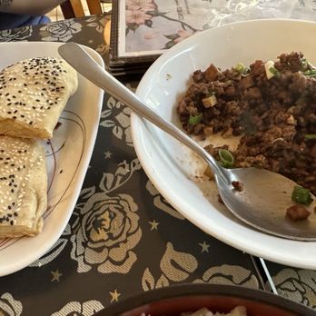 Dew Drop Inn - 79. Sesame Bread Pockets with Pork and Tofu - Chinese Near Me - Honolulu, Hawaii Dew Drop Inn - 79. Sesame Bread Pockets with Pork and Tofu - Chinese Near Me - Honolulu, Hawaii