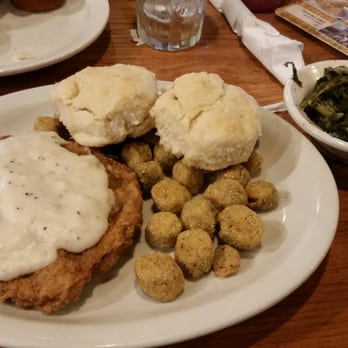 Cracker Barrel Old Country Store - Country fried steak - Breakfast & Brunch Near Me - Temple, Texas