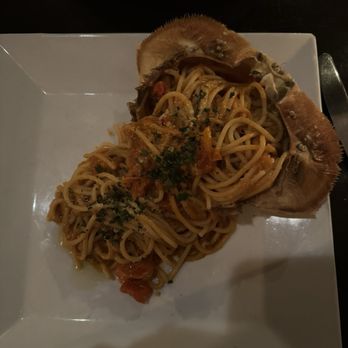 Café Amarcord - Dungeonous crab spaghetti - New American Near Me - Beacon, New York Café Amarcord - Dungeonous crab spaghetti - New American Near Me - Beacon, New York