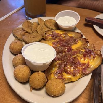 Texas Roadhouse - Rattlesnake Bites Fried Pickles Tater Skins - Steakhouses Near Me - Austin, Texas Texas Roadhouse - Rattlesnake Bites Fried Pickles Tater Skins - Steakhouses Near Me - Austin, Texas