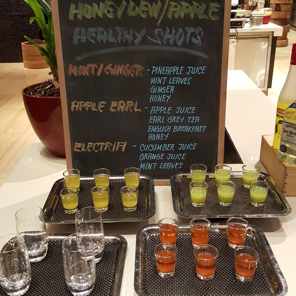 The Café - Fresh juice shots! - Buffets Near Me - Parañaque, NCR