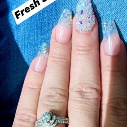 My beautiful nails done by Liz