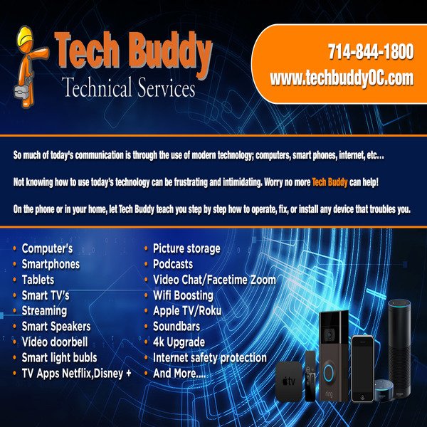 TECH BUDDY - Updated December 2024 - Anaheim, California - Electronics ...