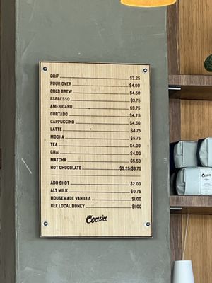 Menu photo 6 Coava Coffee Roasters Portland, OR Menu photo 6 Coava Coffee Roasters Portland, OR