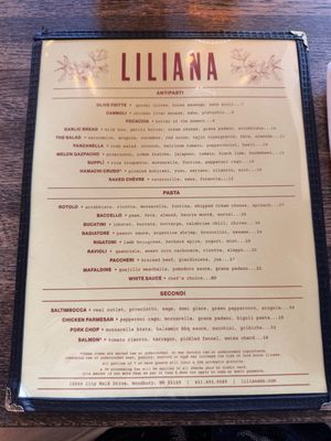 Menu photo 2 Liliana Woodbury, MN Menu photo 2 Liliana Woodbury, MN