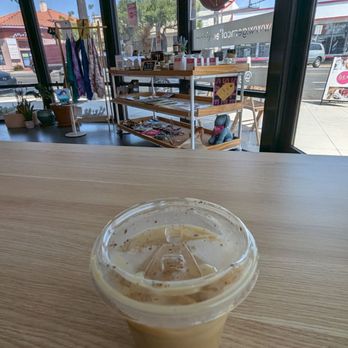 GEM Coffee - Iced turmeric chai latte - Coffee & Tea Near Me - San Diego, California