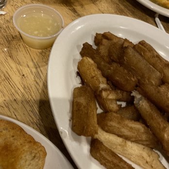 Caribbean Cuba - Fried yucca with the garlic sauce - Cuban Near Me - Carrollton, Texas
