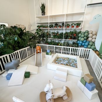 Dapper Cuties - Dino-theme soft play setup at Plants by Post in Campbell, CA - Party & Event Planning Near Me Dapper Cuties - Dino-theme soft play setup at Plants by Post in Campbell, CA - Party & Event Planning Near Me