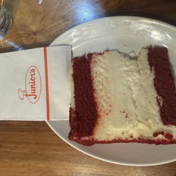 Junior's Restaurant - Red Velvet Cheesecake for Juniors...NYC - Bakeries Near Me - New York, New York