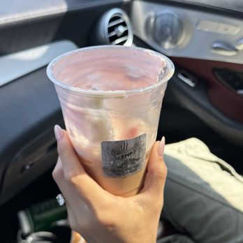 FNF Coffee & Kicks - Strawberry shortcake latte - Coffee & Tea Near Me - Culver City, California