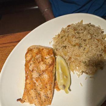 Red Lobster - Salmon & Rice - Seafood Near Me - South Plainfield, New Jersey