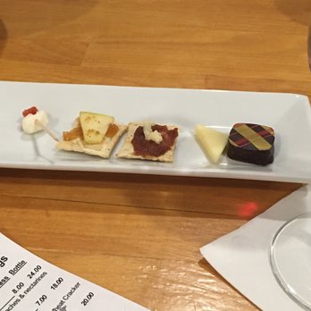 Fabbioli Cellars - Pic of gourmet "mini-bites" that shows just how mini they really are. But enough to the tasting amount. - Wineries Near Me - Leesburg, Virginia Fabbioli Cellars - Pic of gourmet "mini-bites" that shows just how mini they really are. But enough to the tasting amount. - Wineries Near Me - Leesburg, Virginia