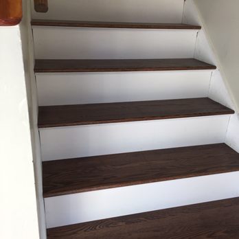 C & C Flooring - Oak tread install - Flooring Near Me - Manchester, New Hampshire