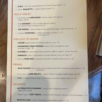 Orchard City Kitchen - Menu - New American Near Me - Campbell, California