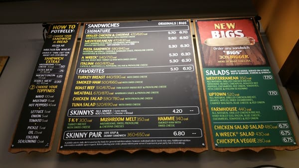 Menu photo 6 Potbelly Sandwich Shop Bothell, WA Menu photo 6 Potbelly Sandwich Shop Bothell, WA