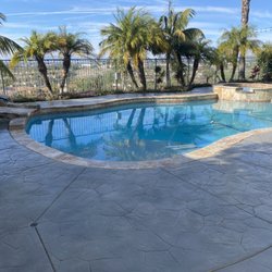 Concrete Transformations - Mixture of both old and new concrete but the pool