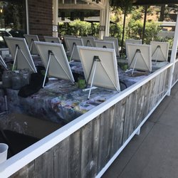 Beachside Del Mar Shopping Center - Bushfire Kitchen offering painting classes that Saturday