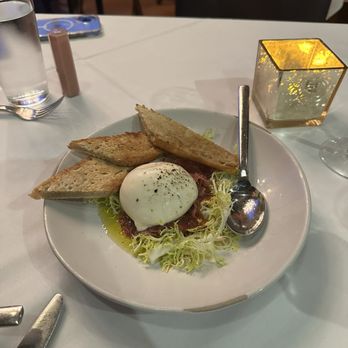Rails Steakhouse - Burrata 10/10 recommend on getting - Steakhouses Near Me - Towaco, New Jersey