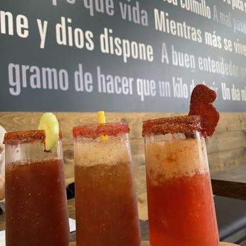 Miches - Miche Flight: Traditional, Tamarindo, Mango - Tacos Near Me - Albuquerque, New Mexico